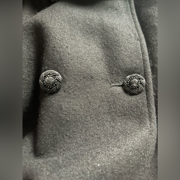 Vintage Outer Profile Clothing Ltd Black Victorian Style Coat - Picture 9 of 16